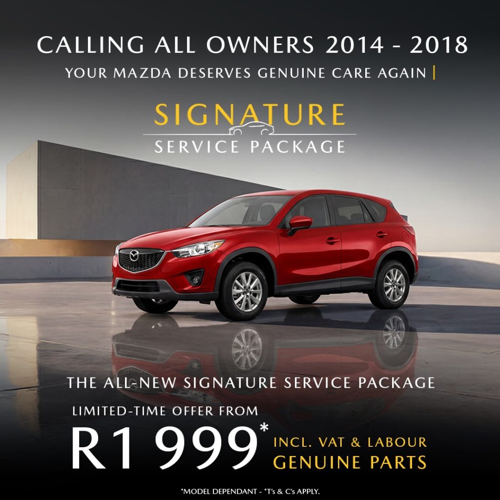 Mazda Introduces Signature Service Package For Out-Of-Warranty Vehicles ...
