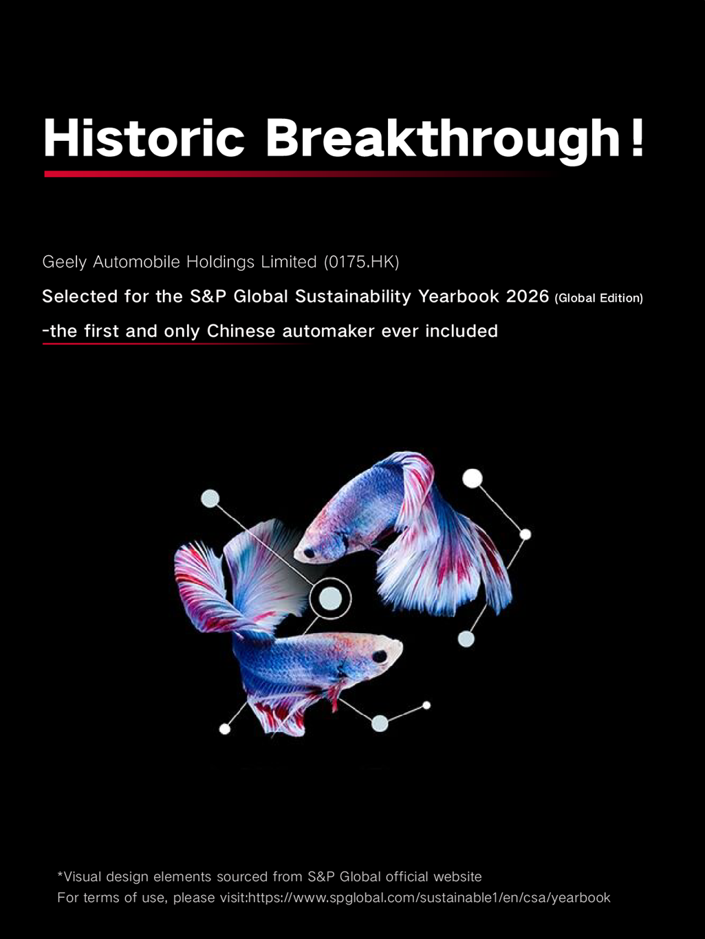 Geely Auto Recognised in S&P Global Sustainability  Yearbook 2026